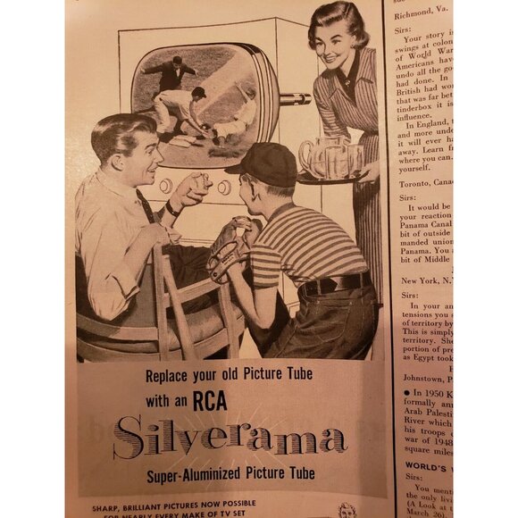 Vtg Magazine Advertising Life Boxing Cars Twisters Prehistoric Life Centerfold - Picture 5 of 12